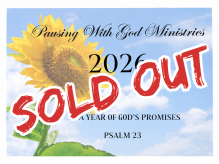SOLD OUT 2026 CALENDAR PSALM 23
